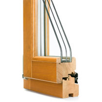 wooden triple glazed casement window S 5 CORMO