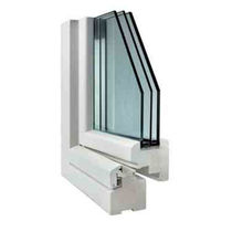 wooden triple glazed casement window 90 CLIMA COMECA GROUP