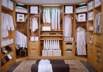 wooden walk-in wardrobe MON AMOUR ARCA