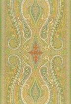 wool motif fabric PASHA PAISLEY  F. SCHUMACHER & CO.