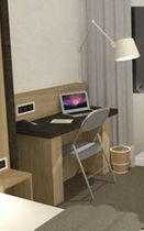 writing desk for hotel rooms ALEXANDRE CONFERENCE