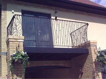 wrought iron balcony  New Forest Metal Work