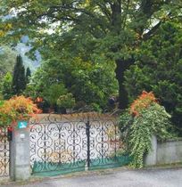 wrought iron entrance gate  Vermigli