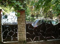 wrought iron garden gate FONTENAY entreprise individuel