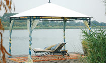 wrought iron gazebo (canvas covering) ALISIO SKY LINE DESIGN