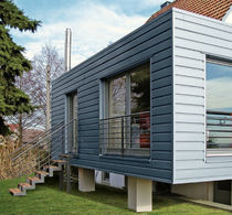 zinc strip facade cladding SP-LINE RHEINZINK