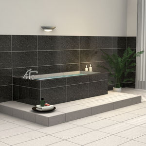 built-in bathtub / acrylic