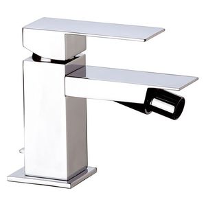 bidet mixer tap / chromed metal / bathroom / 1-hole