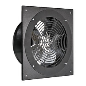 axial fan / wall-mounted / commercial / steel