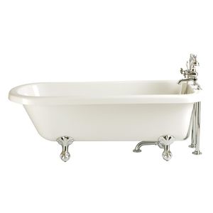 bathtub with legs / oval / acrylic