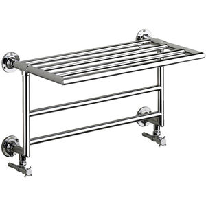 vertical heated towel rack