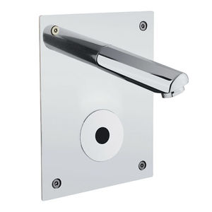 washbasin mixer tap / built-in / stainless steel / electronic