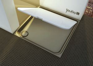 square shower base / copper