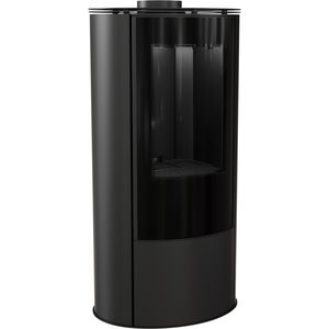 gas heating stove / contemporary / metal