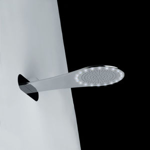 wall-mounted shower head / with chromotherapy