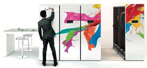 electric mobile shelving / archival / for offices