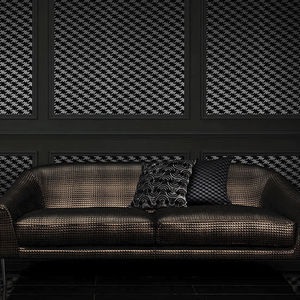 upholstery fabric / patterned / polyester / cotton