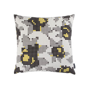 square cushion / patterned / fabric