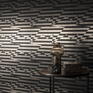 mica wallcovering / residential / printed / fire-retardant