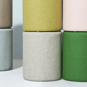 upholstery fabric / for curtains / plain / wool