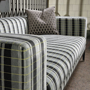 upholstery fabric / striped / polyester / cotton