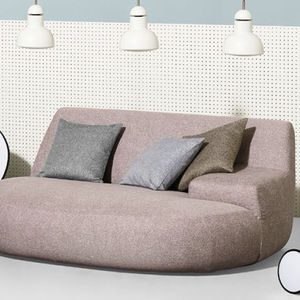 upholstery fabric / for curtains / plain / polyester
