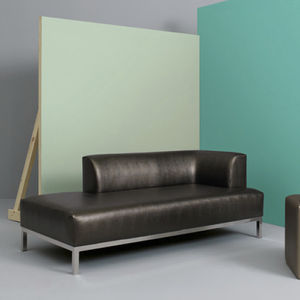 upholstery fabric / plain / cotton / polyurethane