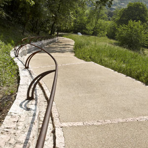concrete flooring / for public spaces / other formats / textured