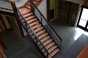 wooden step covering
