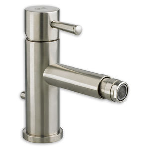 bidet mixer tap / stainless steel / bathroom / 1-hole