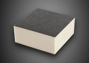 thermal insulation / polyisocyanurate (PIR) foam / wall / for roofs