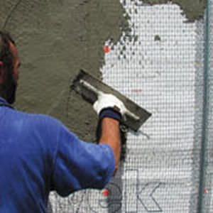 decorative coating / indoor / for walls / plaster