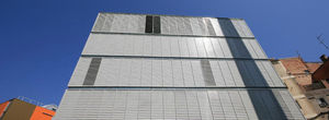sliding and stacking shutters / aluminum / window / louvered