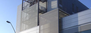 particle board solar shading / for facades