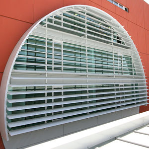aluminum solar shading / for facades