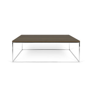 contemporary coffee table / oak / walnut / wood veneer