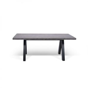 contemporary dining table / oak / wood veneer / melamine