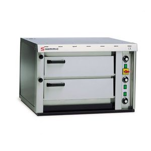 commercial oven / electric / pizza / 2-chamber