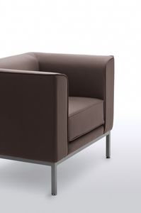 contemporary armchair / polyurethane / for public buildings