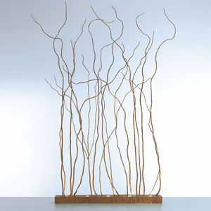 floor-standing lamp / original design / bronze / sculpture
