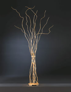 floor lamp / original design / bronze / handmade