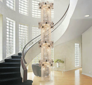 pendant lamp / classic / metal / glass