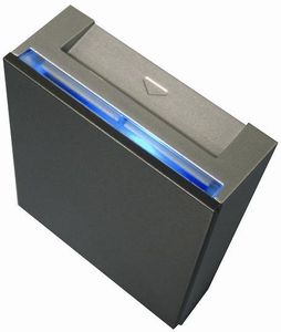 light switch / energy saving / metal / for hotel rooms