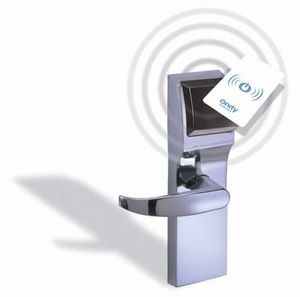 electronic lock / door / RFID / for hotels