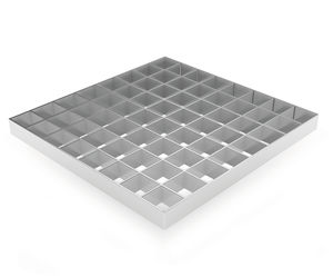 steel grating / aluminum / stainless steel / for staircases