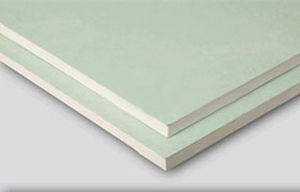 water-repellent plasterboard