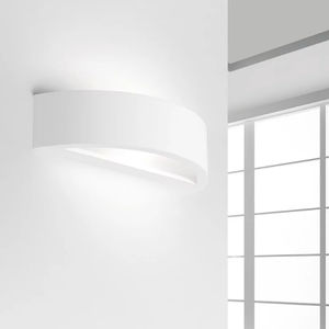 contemporary wall light / plaster / LED / halogen