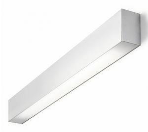 contemporary wall light / metal / fluorescent / LED