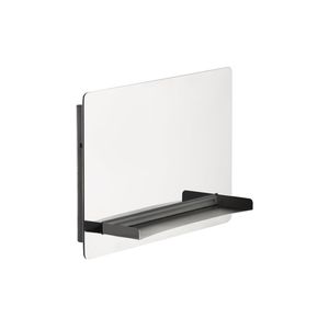 wall-mounted shower head / rectangular / waterfall