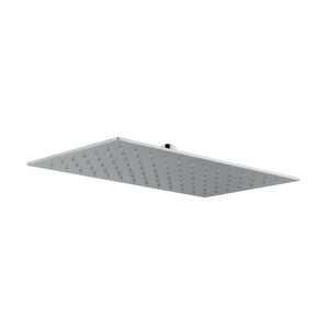 ceiling-mounted shower head / rectangular / rain